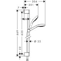 Shower set Hansgrohe Croma Select E 1 Jet 0.65 m, 26584400