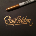 METALLIC markers rik. gold/silver/bronze