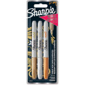 METALLIC markers rik. gold/silver/bronze