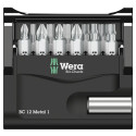 Twisting bit set 12 pieces WERA Metal 1