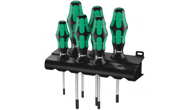 6-osaline kruvikeerajate komplekt WERA 367/6 TORX