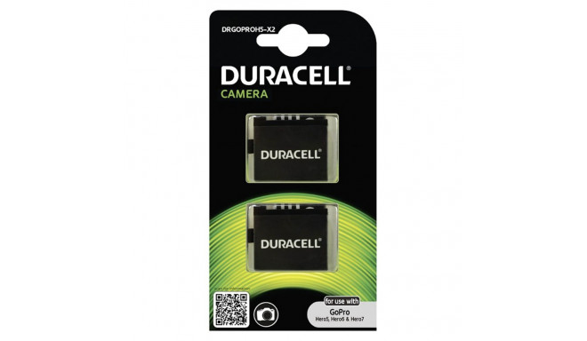 Duracell battery GoPro Hero 5, 6, 7 2 (DRGOPROH5-X2)