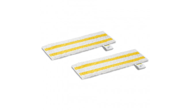 Kärcher Universal floor cloth set EasyFix Mop disposable cloth White, Yellow