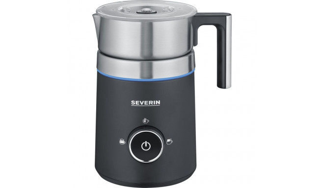 Severin SM 3585 milk frother/warmer Automatic Black, Silver