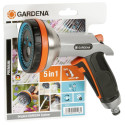 Gardena 18317-20 garden water spray gun nozzle Garden water spray lance Black, Grey, Orange, Stainle