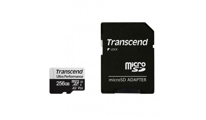 Transcend TS256GUSD340S memory card 256 GB MicroSDXC UHS-I Class 10