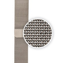 Crong Milano Steel – Pasek ze stali nierdzewnej do Apple Watch 38/40/41 mm (szampański)
