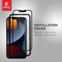 Crong Anti-Bacterial 3D Armour Glass – Szkło hartowane 9H na cały ekran iPhone 14 / iPhone 13 / iPho
