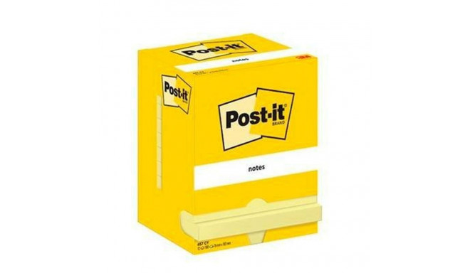 Līmlapiņas Post-it 657 Dzeltens 12 Daudzums 76 x 102 mm