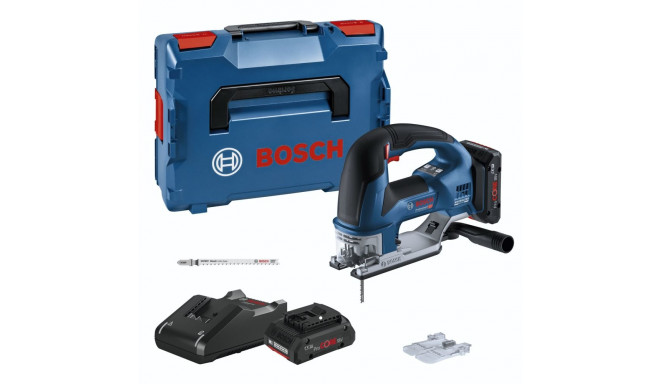 Bosch Cordless Jigsaw GST 18V-155 BC Professional, 18V (blue/black, 2x ProCORE18V 4.0Ah battery, in 