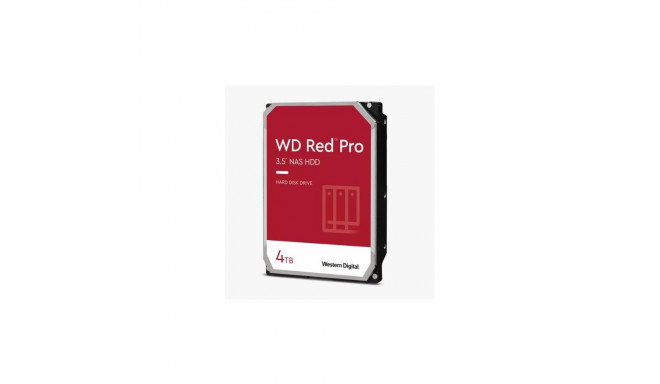 HDD|WESTERN DIGITAL|Red Pro|4TB|SATA 3.0|256 MB|7200 rpm|3,5"|WD4005FFBX