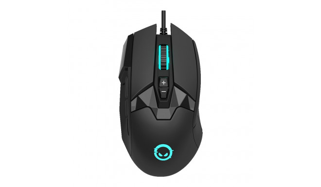 LORGAR Stricter 579, gaming mouse, 9 programmable buttons, Pixart PMW3336 sensor, DPI up to 12 000, 