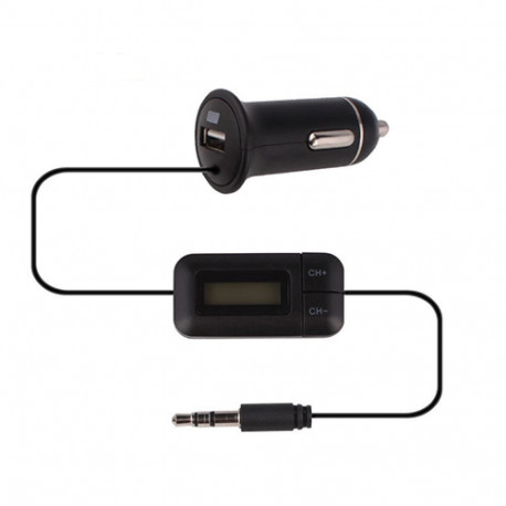 Car FM Transmitter - Extra Digital USB 12V/24V