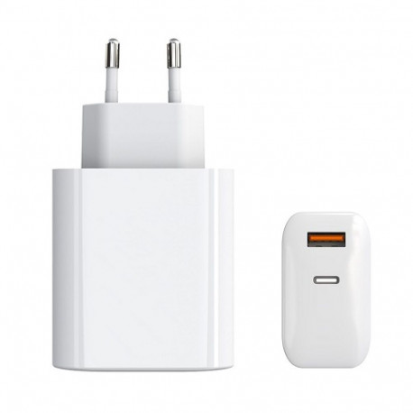 Charger GaN USB Type-C, USB Type-A: 65W, PPS