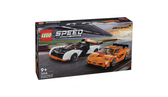 LEGO Kiiruse Meistrid 76918 McLaren Solus GT ja McLaren F1 LM