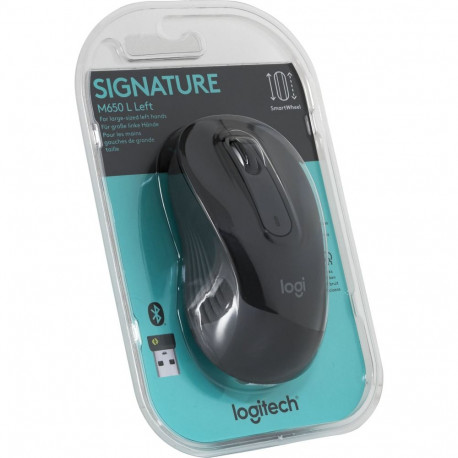 Logitech hiir M650L vasakukäeline juhtmevaba, hall