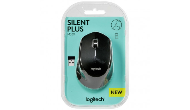 Logitech M330 Silent Plus Czarna