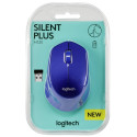 Logitech M330 Silent Plus Niebieska