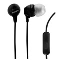 Sony kõrvaklapid MDR-EX15AP, must