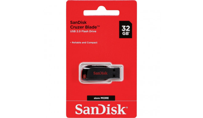 SanDisk 32GB Cruzer Blade mälupulk