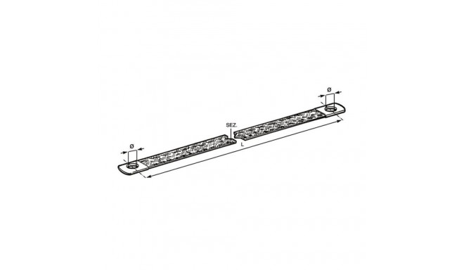 Провод заземления 20mmý длиной 250mm