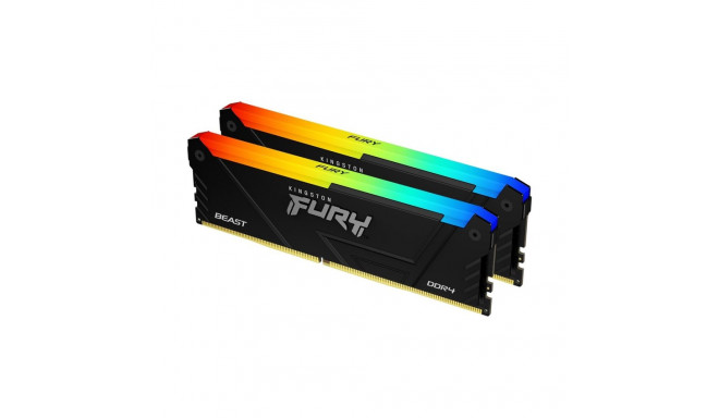 Kingston Technology FURY 16GB 3600MT/s DDR4 CL17 DIMM (Kit of 2) Beast RGB