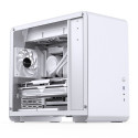 Jonsbo U4 Mini Micro-ATX Case, Tempered Glass - white