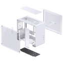 Jonsbo U4 Mini Micro-ATX Case, Tempered Glass - white
