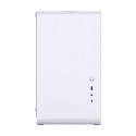 Jonsbo U4 Mini Micro-ATX Case, Tempered Glass - white
