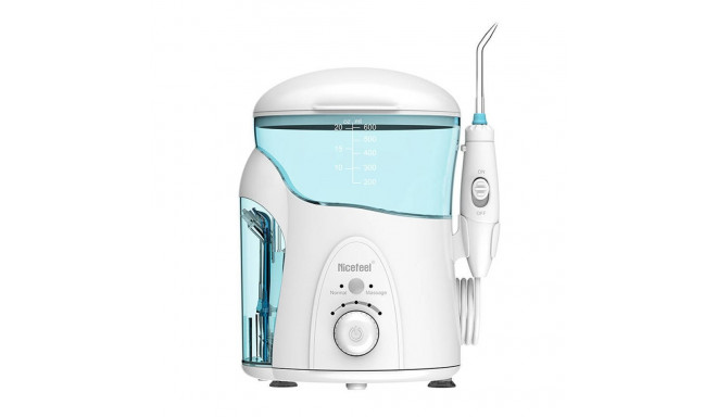 Nicefeel Deskopt water flosser 600ml with head set and UV disinfection FC288