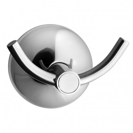 Double towel hook Kapitan CLASSIC 52 02, chrome