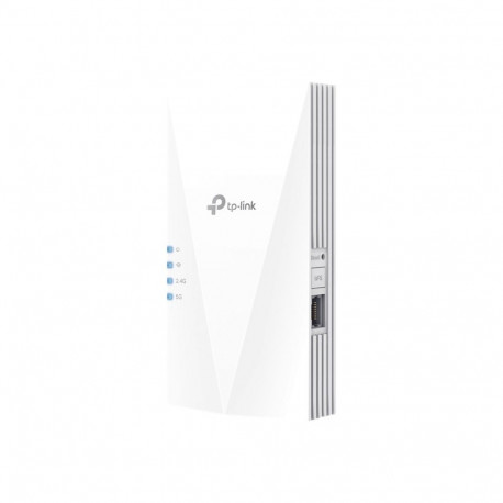 TP-LINK AX1800 Wi-Fi 6 leviala laiendaja RE600X 802.11ax 2.4GHz/5GHz Ethernet LAN (RJ-45) port 1 MU-
