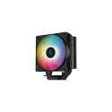 Deepcool CPU Cooler AG400 BK ARGB Black Intel AMD