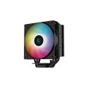 Deepcool CPU Cooler AG400 BK ARGB Black Intel AMD