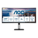 AOC CU34V5C/BK monitor