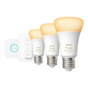 Philips Hue | WA Starter Kit 11W A60 E27 3pcs, Bridge, Switch | E27 | 11 W | Warm to cool white 2200