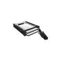 Icy Box IB-2227StS Storage Drive Cage for 2.5" HDD, Black | Raidsonic