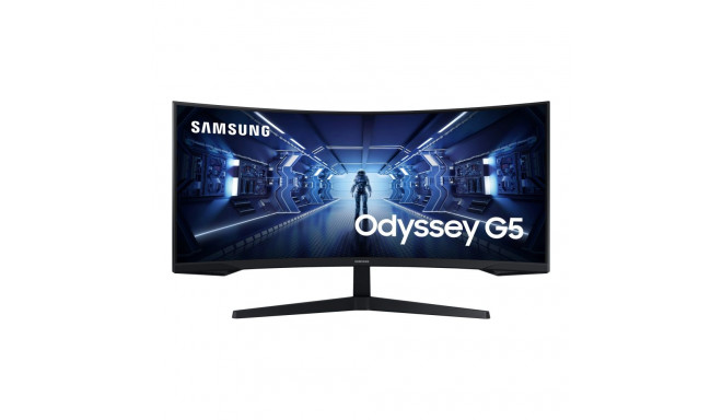 Samsung | Curved Monitor | LC34G55TWWPXEN | 34 " | VA | UWQHD | 21:9 | 165 Hz | 1 ms | 3440 x 1440 |