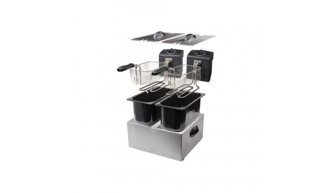 Tristar | Double Fryer | FR-6937 | Power 2 x 1800 W | Capacity 6 L