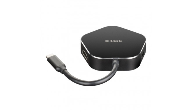 D-Link | 4-ühes USB-C jaotur HDMI ja toiteedastusega | DUB-M420 | USB-jaotur | USB Type-C