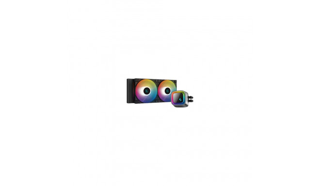 Deepcool LS520 A-RGB must protsessori vedelikjahuti Intel, AMD