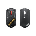 Lenovo | ThinkPad Bluetooth Silent Mouse w/o battery | Wireless | Bluetooth 5.0 | Black | 1 year(s)