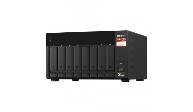 QNAP | 8-Bay QTS and QuTS hero NAS | TS-873A-8G | Up to 8 HDD/SSD Hot-Swap | AMD Ryzen | Ryzen V1500