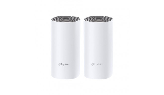 C1200 Whole Home Mesh Wi-Fi System | Deco E4 (2-pack) | 802.11ac | 867+300 Mbit/s | 10/100 Mbit/s | 