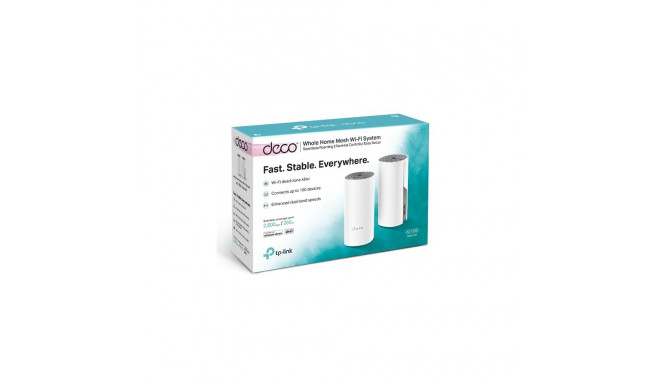 TP-LINK kogu kodu mesh Wi-Fi süsteem Deco E4 2-pakk 802.11ac 867+300 Mbit/s 10/100 Mbit/s Ethernet L