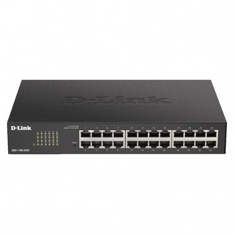 D-Link nutikas lüliti DGS-1100-24V2 hallatav lauaarvuti gigabit ethernet (vask) portide arv 24 sisem