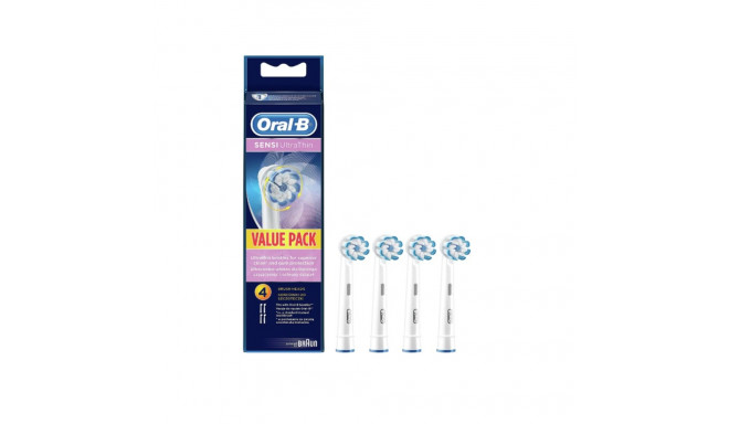 Oral-B | Replaceable toothbrush heads | EB60-4 Sensi UltraThin | Heads | For adults | Number of brus