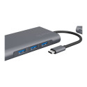Icy Box IB-DK4040-CPD USB Type-C™ DockingStation with two video interfaces | Raidsonic