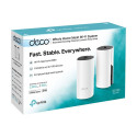 Whole Home Mesh WiFi System | Deco M4 (2-Pack) | 802.11ac | 300+867 Mbit/s | 10/100/1000 Mbit/s | Et