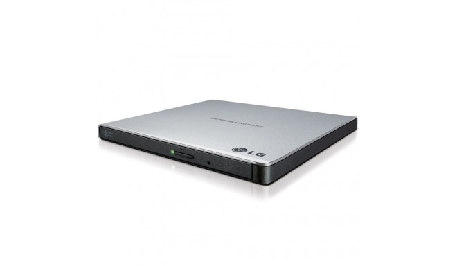 H.L Data Storage | Ultra Slim Portable DVD-Writer | GP57ES40 | Interface USB 2.0 | DVD±R/RW | CD rea